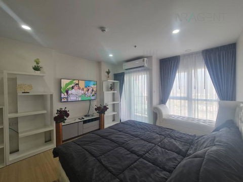 For Rent Condo SUPALAI VERANDA RAMKHAMHAENG Building B, Floor 17,Studio, Room size 28.00 sqm