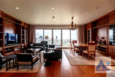 Condos for rent MRT Sam Yan : 🔼🔽 AccomA 📩  3 BR Condominium @185 Rajadamri (AA12509)