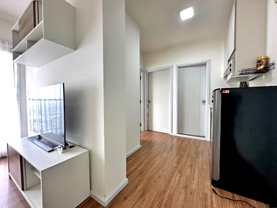 คอนโดให้เช่า : 📌ห้องมุม / 2 นอน/ แอร์ 3 ตัว / พร้อมอยู่ 📌 ให้เช่าคอนโด Notting Hill Sukhumvit-Praksa ใกล้ BTS แพรกษา 700M ของครบ พร้อมอยู่