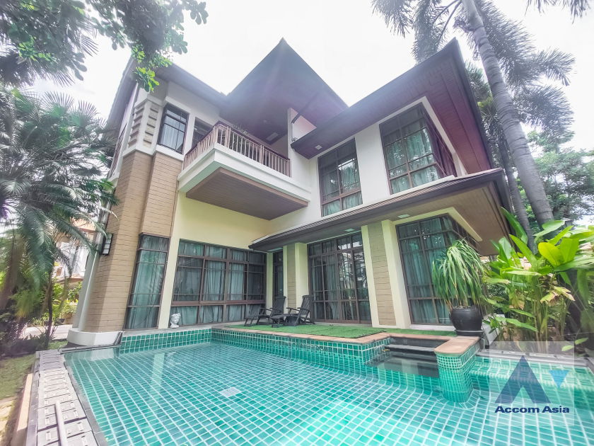 รูป 🔼🔽 AccomA 📩 Private Swimming Pool,Corner Unit 5 BR House @Baan Sansiri Sukhumvit 67 (AA14897) - รูปที่ 1/20