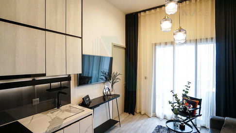 📌 For Rent Condo THE LINE SUKHUMVIT 101 Building 1, Floor 17,1 bed room, Room size 28.00 sqm