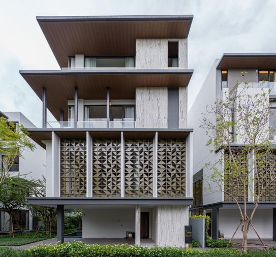 4-bed house for sale, 434 sqm, 50 sq wah, Artale Asoke - Rama 9
