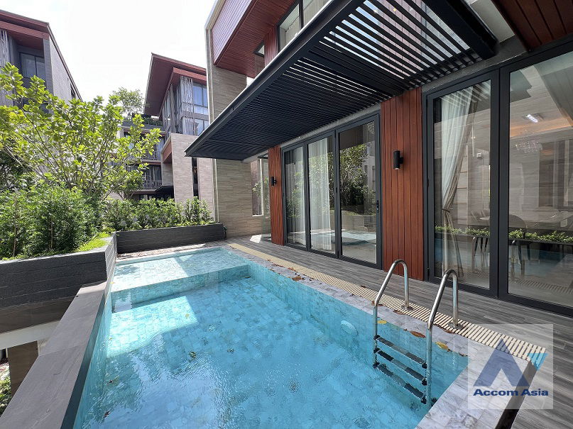 picture 🔼🔽 AccomA 📩 Luxury Modern Pool Villa with Full Glass and Natural Finish (AA34992) - 5/20