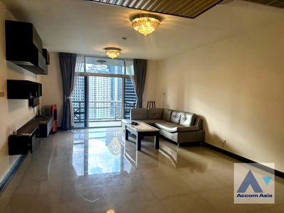 คอนโดให้เช่า : 🔼🔽 AccomA 📩 Fully Furnished 2 BR Condominium @All Seasons Mansion (AA40789)