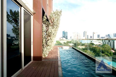Condos for rent : 🔼🔽 AccomA 📩 Corner Unit,Pet friendly,Double High Ceiling,Private Swimming Pool,Duplex Condo 2 BR Condominium @Ashton Morph 38 (AA39418)
