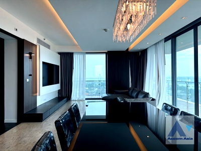 คอนโดให้เช่า : 🔼🔽 AccomA 📩 Big Balcony 3 BR Condominium @The Pano (AA41364)