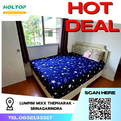 Condos for rent : #R3317 For rent  Lumpini Mixx Thepharak - Srinagarindra