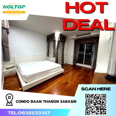 คอนโดให้เช่า : #R3319 ให้เช่า  Condo Baan Thanon Sarasin