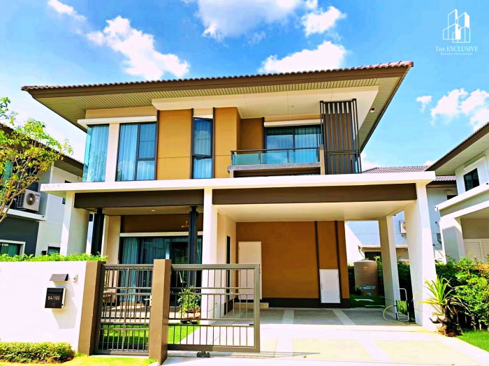 ขาย บ้านเดี่ยว หมู่บ้าน บุราสิริ ราชพฤกษ์ ติดถนน 345 บ้านใหม่ พร้อมเข้าอยู่