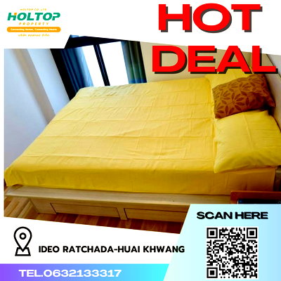 Condos for rent : #R3346 For rent  IDEO Ratchada-Huai Khwang 
