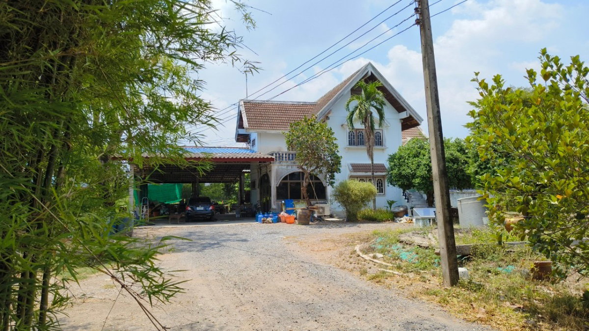 ขายสวนผลไม้ พร้อม บ้านเดี่ยว 2 ชั้น ต.หนองหมู อ.วิหารแดง จ.สระบุรี 18 ไร่, 74.4 ตร.ว.
