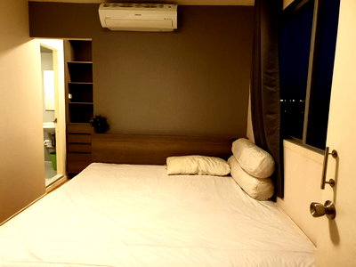 Condos for rent Lat Krabang : G7987🚨中国客户，请加微信。(在联系方式的旁边)For rent   Lumpini Condo Town Romklao - Suvarnabhumi Line ❤️💜@condopremium💜❤️Ready to move in ⬛🟨 📞 065 695 3645🟨⬛