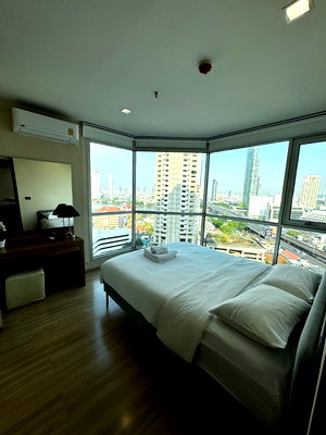 คอนโดให้เช่า : 🎯ให้เช่า Rhythm Sathorn21 ห้องสวย วิวแม่น้ำ เฟอร์นิเจอร์ครบ โทรเลย 