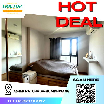 Condos for rent : #R3365 For rent  Asher Ratchada-Huaikhwang