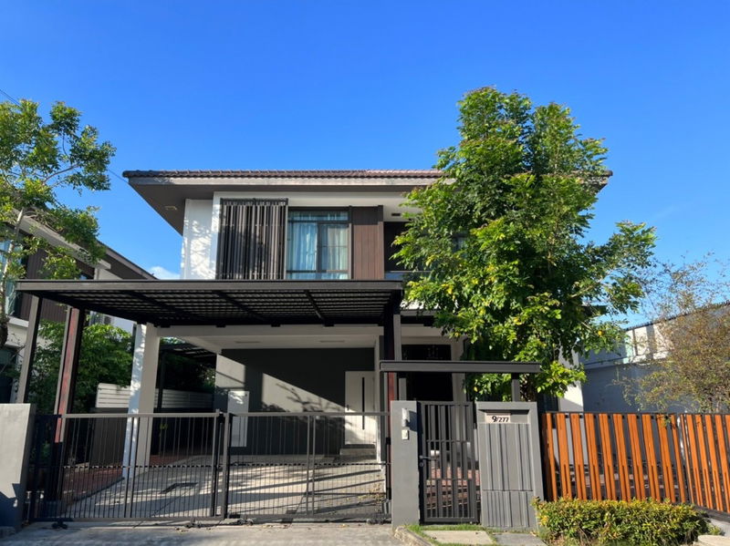 บ้านเดี่ยวให้เช่า :  เช่า | RENT ] HNY0006  📍บ้านเดี่ยว มัณฑนา รามอินทรา - วงแหวน 📍( Manthana Ramintra - Wongwean ) 