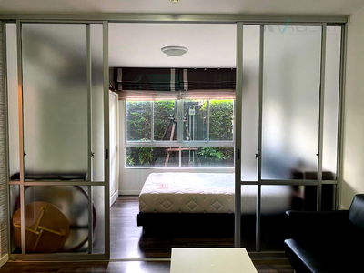 Condos for sale Soi Lasalle (Sukhumvit 105) : Condo for sale, D Condo Sukhumvit 109, 1 bedroom, 1st floor, Building B, near BTS Bearing.