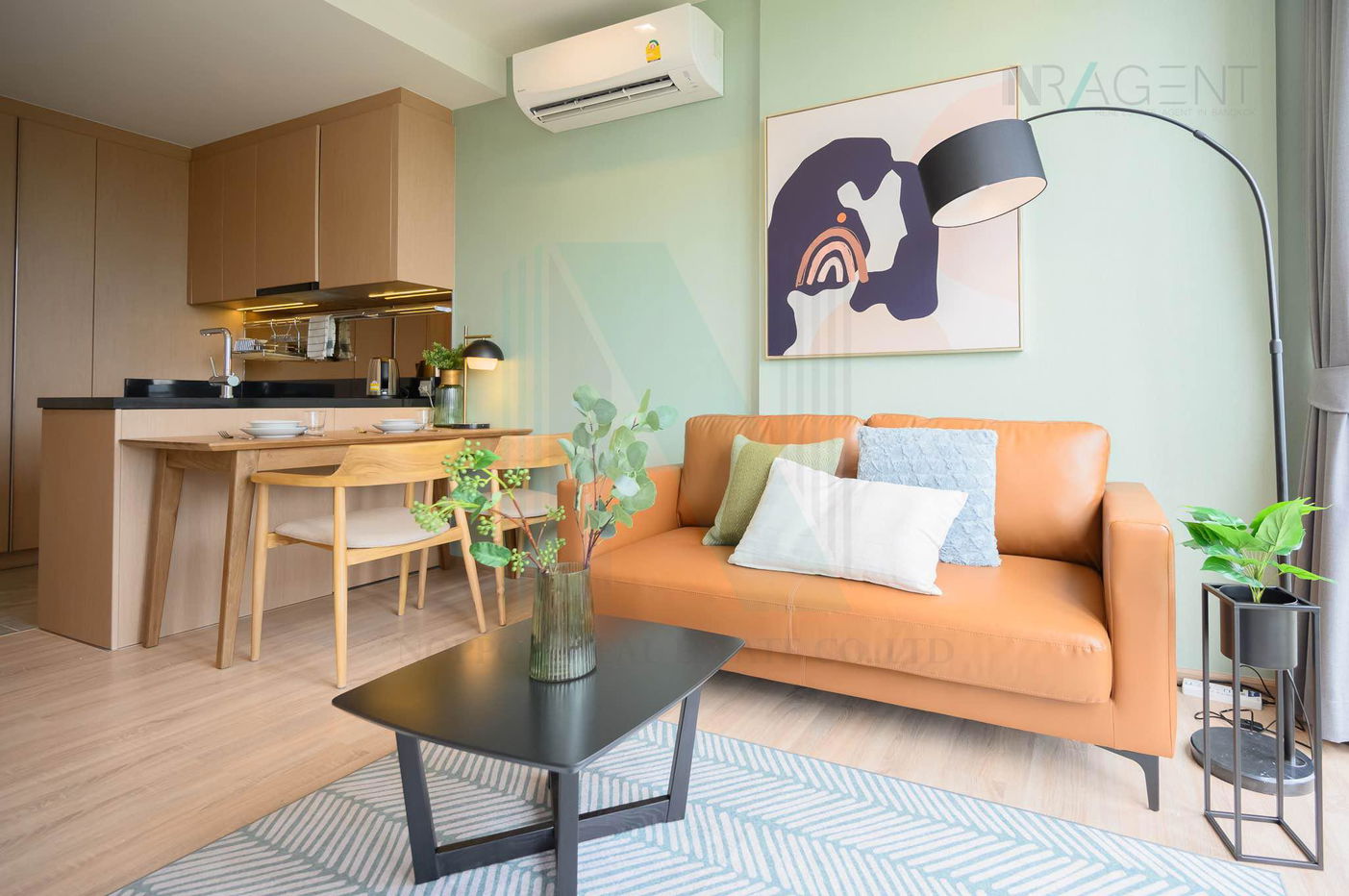picture For Rent Condo KAWA HAUS Building A, Floor 6,1 bed room, Room size 34 sqm - 6/8