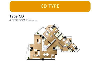 Condos for sale : For sale Penthouse 328 sq.m. river side condominium
