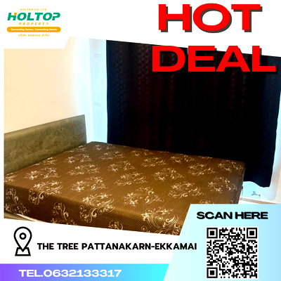 คอนโดให้เช่า : #R3415 ให้เช่า The Tree Pattanakarn-Ekkamai