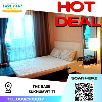 คอนโดให้เช่า : #S3400 ให้เช่า The Base Sukhumvit 77 