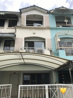 รูปภาพ 3-storey townhouse for rent, Ban Klang Muang, Rama 9 - Soi 43, near The Nine Rama 9, rent 🔹 30,000 baht/month