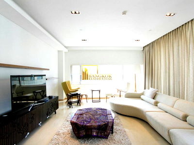 Condos for rent : Saladaeng Residences - Beautiful 3 Bed Condo For Rent in Silom - BR2149CD