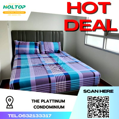 คอนโดให้เช่า : #S3411 ให้เช่า The Platinum Condominium