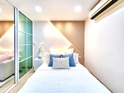 Condos for sale : Fully furnished condo ready to move in, Regent Home 6/1 project, installment starts at 4,000 baht, bring your bag and bring your girlfriend!
