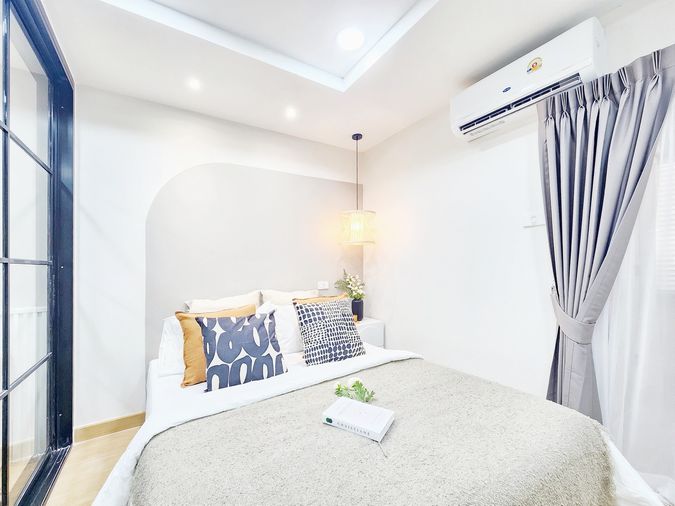 Happy Condo Ratchada 18, a very cute room with an installment price starting at only 5,000 baht, convenient travel, ready to move in