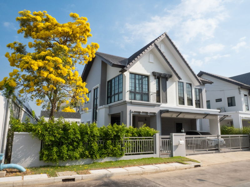 ขายบ้านเดี่ยว : ประหยัดไปเป็นล้าน!! บ้านเดี่ยวบุราสิริ ปัญญารามอินทรา สภาพใหม่พร้อมอยู่ ใกล้ทะเลสาบ ติดซาฟารีเวิล์ด