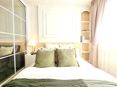 Condos for sale : Condo near Suvarnabhumi Airport, starting installment 6,000 baht, ready to move in, fully furnished