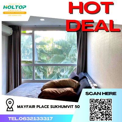 คอนโดให้เช่า : #R3441  ให้เช่า คอนโด Mayfair Place Sukhumvit 64