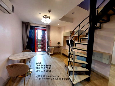 Condos for rent : Rent Ideo Mobi Sathorn, DUPLEX  1 Bed  BTS KrungThonburi ICONSIAM