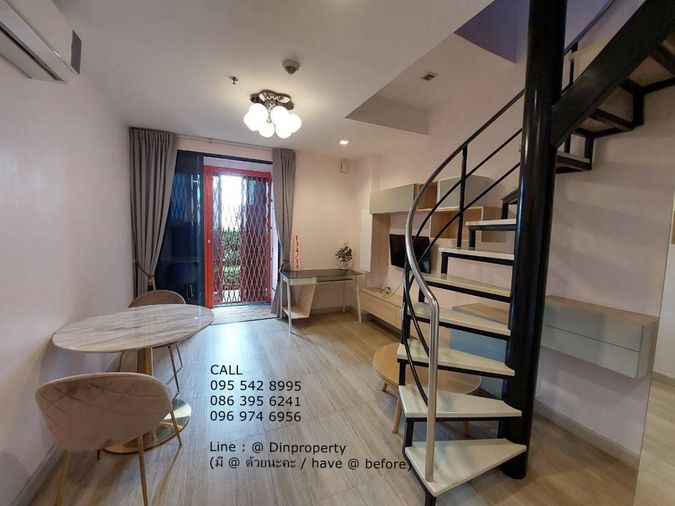 เช่า ไอดิโอ โมบิ สาทร 1 ห้องนอน ดูเพล็กซ์  ใกล้ BTS กรุงธนบุรี ICONSIAM ,สาทร