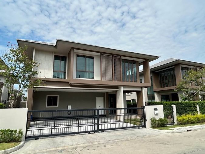 4-bed house for sale, 238 sqm, 65.2 sq wah, BURASIRI KRUNGTHEPKREETHA