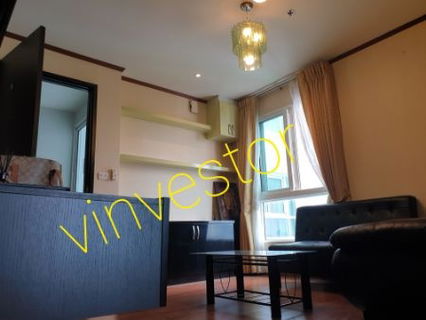 Condo for sale, cheap, near MRT Huai Khwang, Diamond Tower Condominium, 36 sq m., pool view