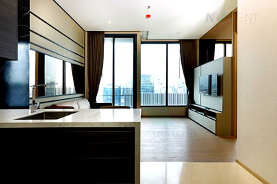คอนโดให้เช่า : 📣Nice room!📣 ให้เช่าคอนโด ดิ เอส อโศก อาคาร 1 ชั้น 32 1 ห้องนอน ขนาด 44.00 ตรม ใกล้ โรงเรียนวัฒนาวิทยาลัย