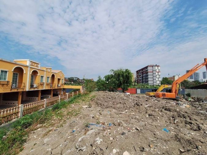 Land for sale, 326 sq wah, Bang Kapi