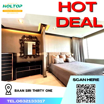 Condos for rent : #R3485 Condo for rent Baan Siri Thirty One