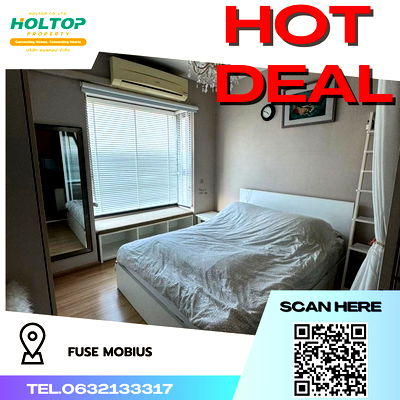 Condos for rent Major Hollywood Ramkhamhaeng : #R3528 Condo for rent Fuse Mobius 