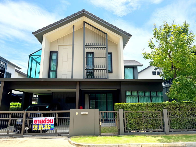 ขายบ้านเดี่ยว : ✨✨ขายด่วน ถูกที่สุด บ้านเดี่ยว 2 ชั้น หมู่บ้านเศรษฐสิริ จรัญฯ-ปิ่นเกล้า 2 ขนาด 50.8 ตร.ว. 4 นอน 4 น้ำ ต่อเเติมห้องทำเป็นโฮมออฟฟิศได้ มีห้องนอนด้านล่าง