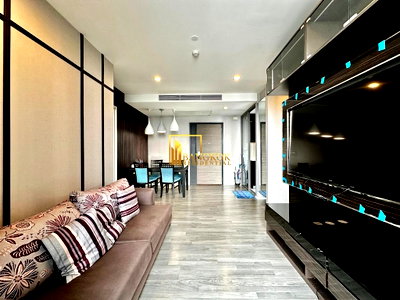คอนโดให้เช่า : The Room Sathorn-St.Louis - Stylish 2 Bed Condo For Rent Near BTS Station - BR19015CD