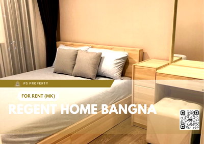 Condos for rent : For rent ✨ Regent home bangna ✨ Fully furnished and equipped with electrical appliances, near BTS Bangna
