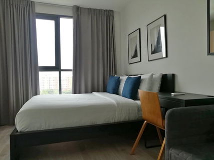 รูปภาพ ให้เช่า แอสปาย ศรีนครินทร์ มีเฟอร์นิเจอร์+เครื่องใช้ไฟฟ้าครบ