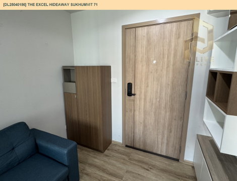 DL25040156 ให้เช่าคอนโด ดิ เอ็กเซล ไฮด์ อะเวย์ สุขุมวิท 71 (The Excel Hideaway Sukhumvit 71) ใกล้ BTS อ่อนนุช พร้อมเข้าอยู่ โทรด่วน 0653619502 LineID @897iyzll
