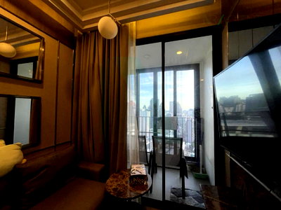 คอนโดให้เช่า : ให้เช่าคอนโด แอชตัน จุฬา-สีลม อาคาร 1 ชั้น 35 1 ห้องนอน ขนาด 34.00 ตรม ใกล้ MRT สามย่าน