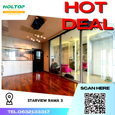 Condos for rent : #R3549 Condo for rent StarView Rama 3 