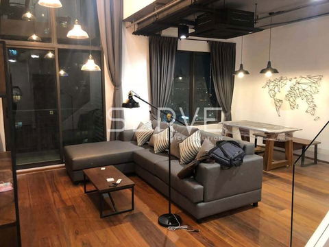 1 Bed 1 Bath Large Room Good Location Close to MRT Phetchaburi 150 m. / For Rent-Villa Asoke