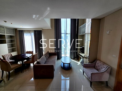 คอนโดให้เช่า :  🔥2นอน ไซส์ใหญ่ ห้องแต่งสวยมาก เฟอร์จัดเต็ม พร้อมเข้าอยู่ ทำเลดีมากในย่านอโศก ใกล้ MRT เพชรบุรี  @  Villa Asoke