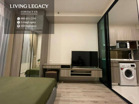 SGO1WL Condo For Rent KnightsBridge Collage Ramkhamhaeng 23 Sq.M. Floor 18 line id : @livinglegacy